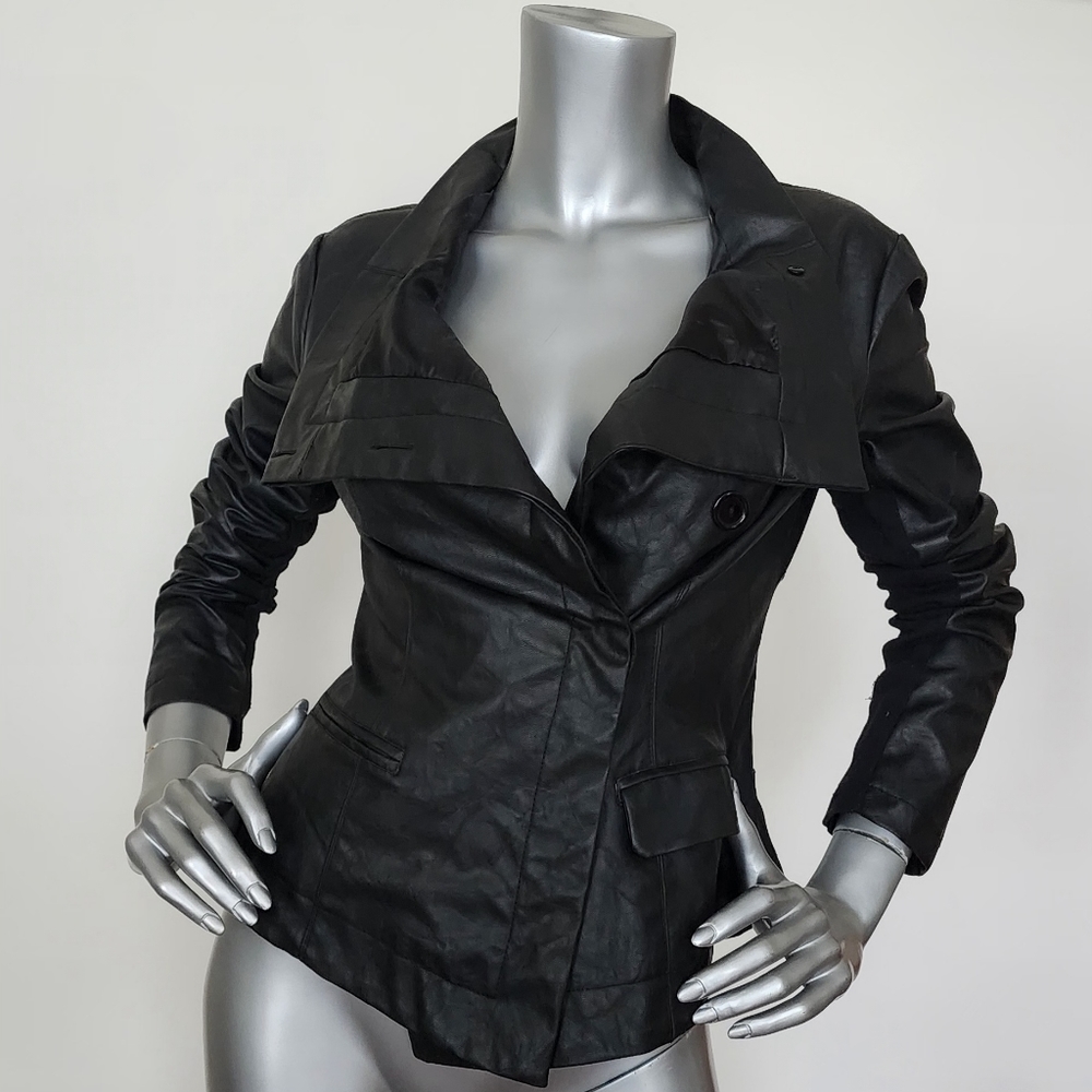 Ark & Co Vegan Leather Jacket